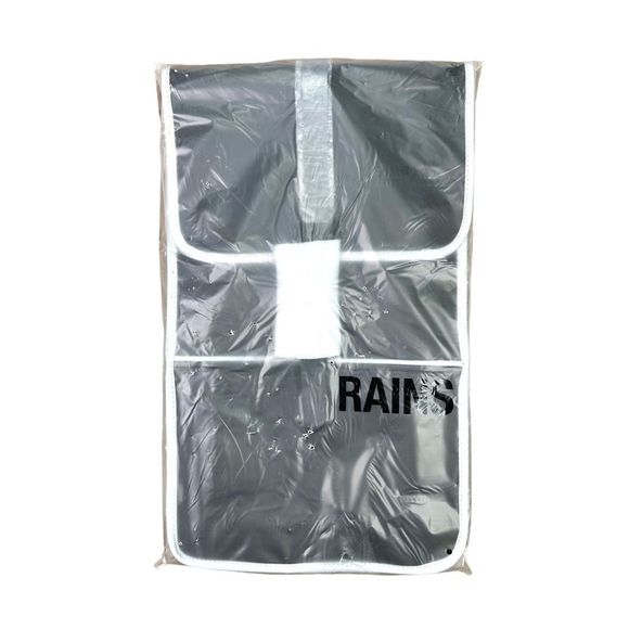 RAINS Backpack Reflective | 70 Black Reflective One Size - 19” x 11.75” x 4.5” - Picture 8 of 10